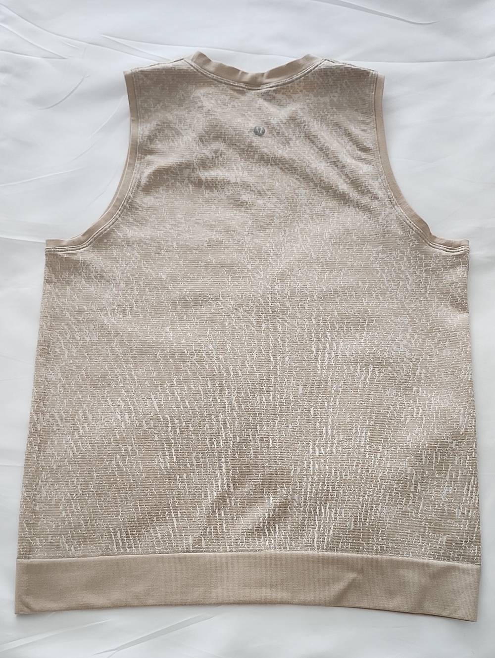LULULEMON athletica Beige Textured Sleeveless Tank - Picture 3 of 4